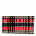 Библиотека приключений в 43 томах. Подарочные книги в кожаном переплете.