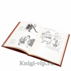 Херлуф Бидструп. Собрание рисунков в 4 томах. Книги в кожаном переплете