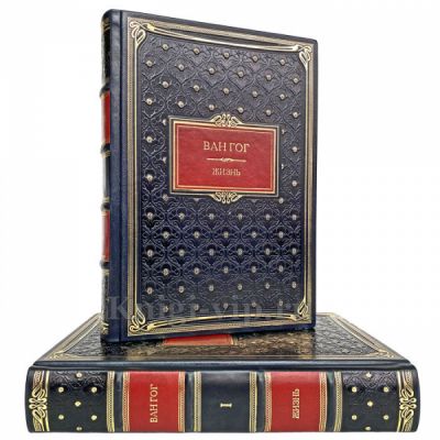 Ван Гог - Жизнь (в 2 томах). Книги в кожаном переплёте