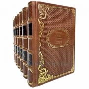 Андре Жид. Собрание сочинений в 7 томах. Книги в кожаном переплёте.