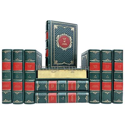 Майн Рид. Собрание сочинений в 10 томах. Книги в кожаном переплёте.