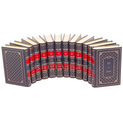Марк Твен. Собрание сочинений в 12 томах. Книги в кожаном переплёте.