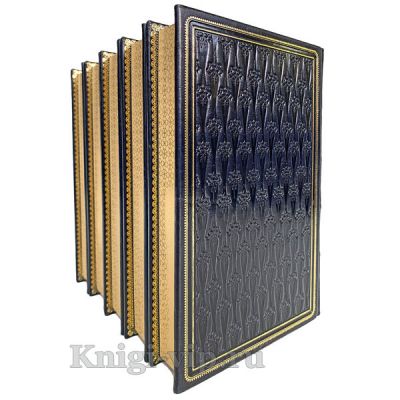 Альбер Камю. Собрание сочинений в 5 томах. Книги в кожаном переплете.