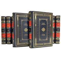 Джек Лондон. Собрание сочинений в 14 томах. Книги в кожаном переплёте.