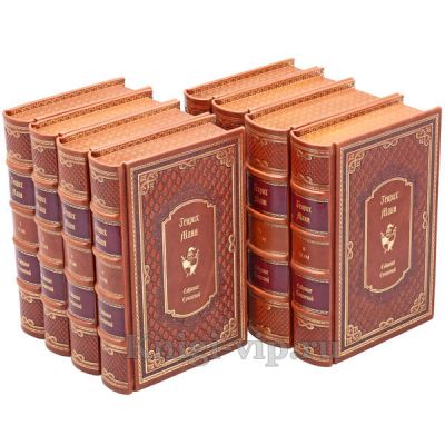 Генрих Манн. Собрание сочинений в 8 томах. Книги в кожаном переплёте