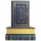 Даниэль Дефо. Собрание сочинений в 3 томах. Книги в кожаном переплёте. Даниель Дефо