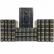 Александр Дюма. Собрание сочинений в 12 томах. Подарочные книги в кожаном переплете ручной работы