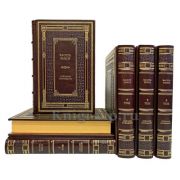Василь Быков. Полное собрание сочинений в 6 томах. Книги в кожаном переплете