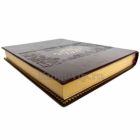 Книга о вкусной и здоровой пище. Книга в кожаном переплёте