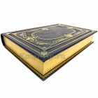 Книга для записей в кожаном переплете
