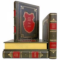 Артур Конан Дойль. Собрание сочинений в 4 томах. Книги в кожаном переплёте