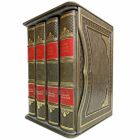 Артур Конан Дойль. Собрание сочинений в 4 томах. Книги в кожаном переплёте