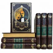 Марио Пьюзо. Собрание сочинений в 7 томах. Подарочные книги в кожаном переплете ручной работы