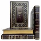 Никола Тесла - Статьи. Дневники. Лекции. Патенты (собрание в 4 томах). Книги в кожаном переплёте