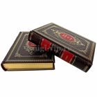 Сказки братьев Гримм в 2 томах. Книги в кожаном переплёте.