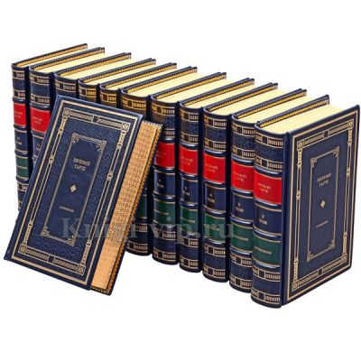 Евгений Тарле. Сочинения в 12 томах. Книги в кожаном переплёте.