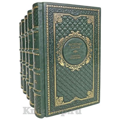 Валентин Катаев. Собрание сочинений в 10 томах. Книги в кожаном переплёте