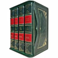 Исаак Бабель. Собрание сочинений в 4 томах. Подарочные книги в кожаном переплете