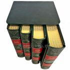 Исаак Бабель. Собрание сочинений в 4 томах. Подарочные книги в кожаном переплете