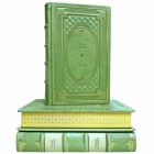 Оскар Уайльд. Собрание сочинений в 3 томах. Книги в кожаном переплёте