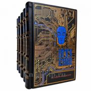 Айзек Азимов - Цикл «Академия» в 5 томах. Книги в кожаном переплете
