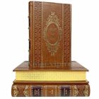Луиза Мэй Олкотт. Собрание в 3 томах. Книги в кожаном переплёте