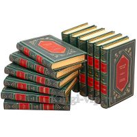 Н. С. Лесков Собрание сочинений в 12 томах. Книги в кожаном переплёте.