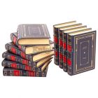 Чарльз Диккенс. Собрание сочинений в 10 томах. Книги в кожаном переплёте.