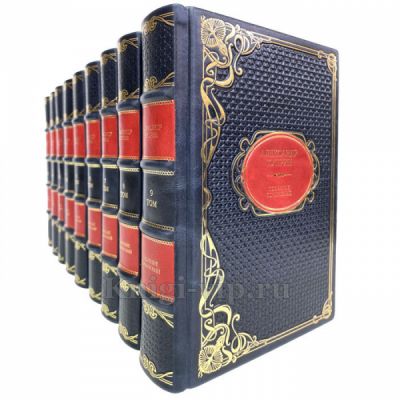 Александр Куприн. Собрание сочинений в 9 томах. Книги в кожаном переплёте.