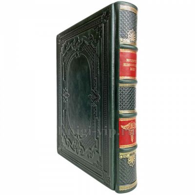 Медики, изменившие мир. Книга в кожаном переплёте