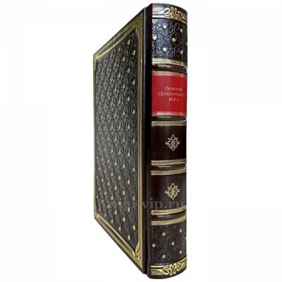 Поэзия серебряного века. Книга в кожаном переплете