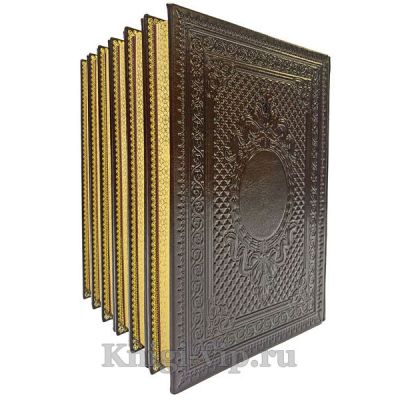 Александр Волков. Собрание сочинений в 6 томах. Книги в кожаном переплете