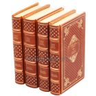Хорхе Борхес. Собрание сочинений в 4 томах. Книги в кожаном переплёте.