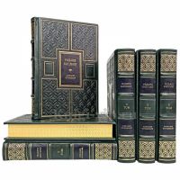 Редьярд Киплинг. Собрание сочинений в 6 томах. Книги в кожаном переплете