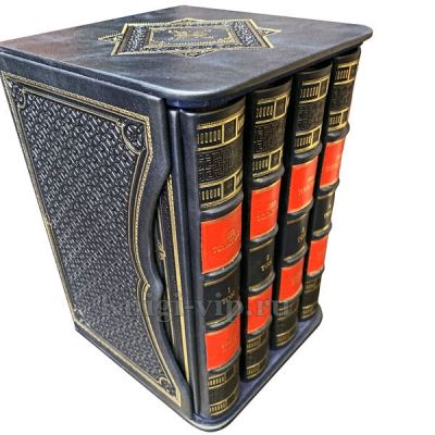 Лев Толстой - Война и мир (в 4 томах). Книги в кожаном переплёте.