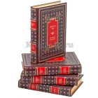Умберто Эко. Собрание из 4 книг в кожаном переплёте.