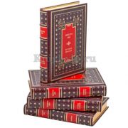Умберто Эко. Собрание из 4 книг в кожаном переплёте.