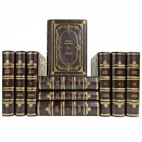 Чарльз Диккенс. Собрание сочинений в 10 томах. Подарочные книги в переплете из натуральной кожи Чарльз Диккенс. Собрание сочинений в 10 томах. Подарочные книги в переплете из натуральной кожи