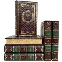 Уильям Фолкнер. Собрание сочинений в 6 томах. Книги в кожаном переплёте.