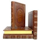 Густав Майринк. Собрание сочинений в 4 томах. Книги в кожаном переплёте