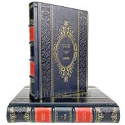 Николай Гумилев. Собрание сочинений в 2 томах. Книги в кожаном переплёте