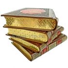 История Испании в 2 томах (4 книги). Книги в кожаном переплёте.