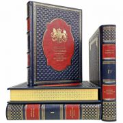 Уинстон Черчилль - История англоязычных народов в 4 томах. Книги в кожаном переплёте
