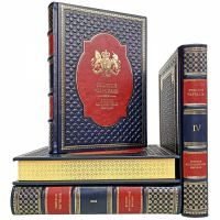 Уинстон Черчилль - История англоязычных народов в 4 томах. Книги в кожаном переплёте Уинстон Черчилль - История англоязычных народов в 4 томах. Книги в кожаном переплёте