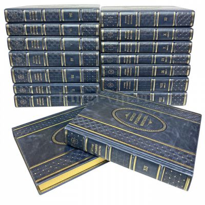 Игорь Грабарь - История русского искусства в 13 томах (16 книг). Книги в кожаном переплёте