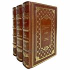 Константин Симонов - Живые и мертвые (в 3 книгах). Книги в кожаном переплёте.