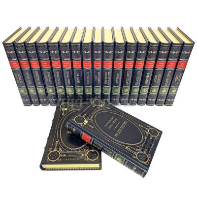 Серия книг "Великие путешествия" в 63 томах. Эксклюзивное собрание в кожаном переплете