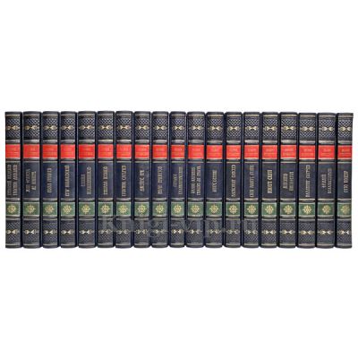 Серия книг "Великие путешествия" в 63 томах. Эксклюзивное собрание в кожаном переплете