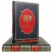 История Великобритании в 2 томах. Книги в кожаном переплёте.