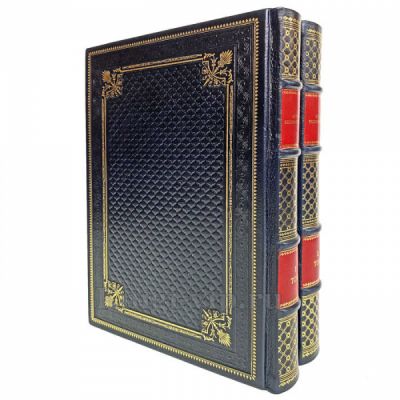 История Великобритании в 2 томах. Книги в кожаном переплёте.